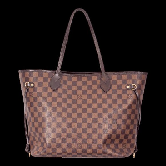LOUIS VUITTON DAMIER AZUR NEVERFULL MM - Picture 1 of 5